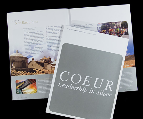 Coeur d'Alene Annual Report